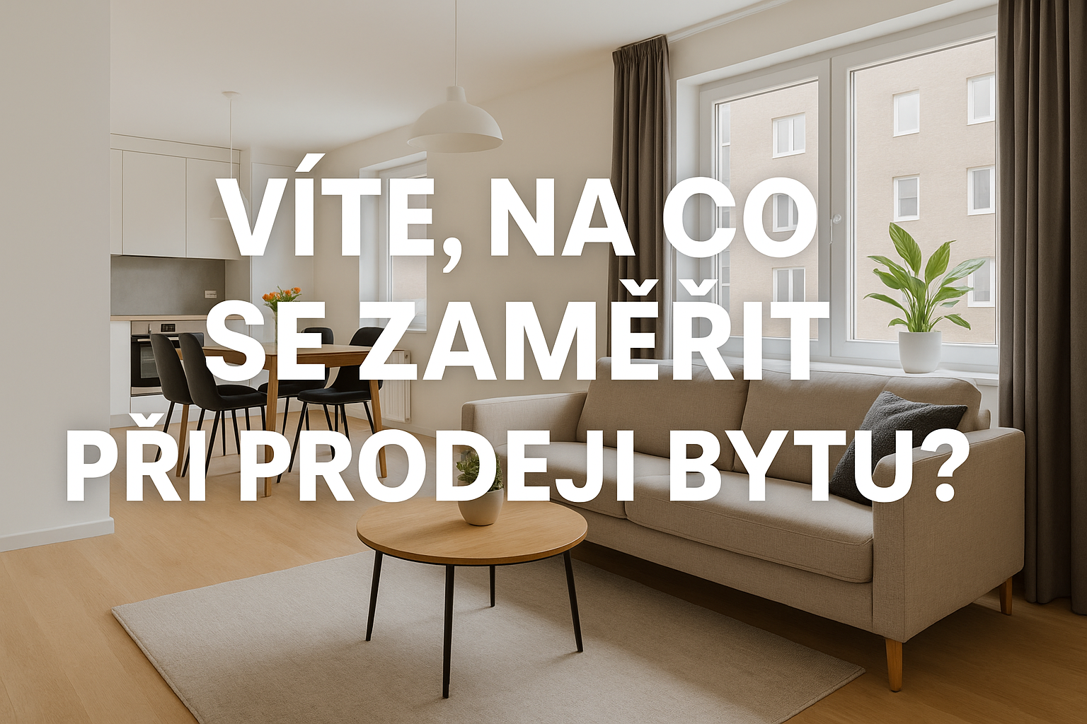 Víte, na co se zaměřit při prodeji bytu?